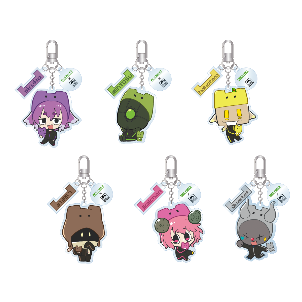 BinTRoLL グッズ BinTRoLL×PICO PARK 2】アクリルキーホルダー | SOARIDEA